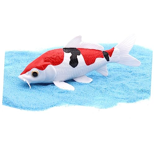Toyvian Realistisches Aquarium Kunststoff Fischmodell Simulation Meerestiere Künstliche Fische für Pädagogisch Sicher Kleines Aquarium Zubehör Vielseitig Einsetzbar für Zuhause und Garten von Toyvian