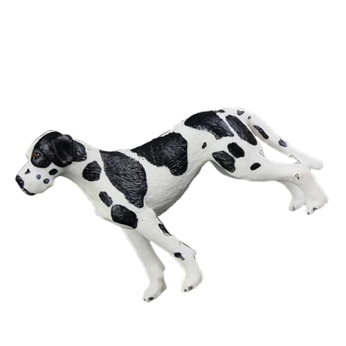 Toyvian Realistisches Dalmatiner Hundemodell Für Dekorative Hundefigur Aus Kunststoff Und Spielzeugmodell Für Kreative Spotted Dog Figur Für Deko von Toyvian