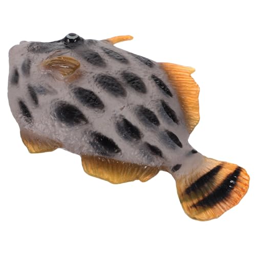 Toyvian Realistisches Fischmodell aus Robustem Kunststoff Lebensechte Simulation Kleines Tierfiguren Dekoratives Aquarium Accessoire als Lernspielzeug und Deko von Toyvian