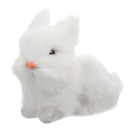 Toyvian Realistisches Kaninchen Plüschtier mit Detailgetreuem Design Weiches Kuscheltier für Erwachsene Niedliches Stofftier für Osterdekoration und Geschenkideen Toyvian Realistisches Kaninchen Plüschtier mit Detailgetreuem Design Weiches Kuscheltier für Erwachsene Niedliches Stofftier für Osterdekoration und Geschenkideen von Toyvian