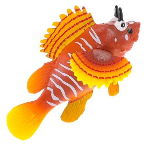 Toyvian Realistisches Kunststoff Fischmodell Langlebige Simulation Tierfigur Pädagogisches Lernspielzeug für Dekoratives Meereslebewesen Modell Leicht und Robust für Langfristige Nutzung von Toyvian