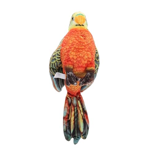 Toyvian Realistisches Papagei Plüschtier Weiches Stofftier für Niedliches Vogelspielzeug zur Dekoration Jungen und Mädchen Charmantes für Toyvian Realistisches Papagei Plüschtier Weiches Stofftier für Niedliches Vogelspielzeug zur Dekoration Jungen und Mädchen Charmantes für von Toyvian