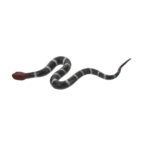 Toyvian Realistisches TPR Schlangenmodell Groß Simulation Tierfigur Halloween Deko Gartendeko Vogelabwehr Abschreckung für Partys und Scherze Toyvian Realistisches TPR Schlangenmodell Groß Simulation Tierfigur Halloween Deko Gartendeko Vogelabwehr Abschreckung für Partys und Scherze von Toyvian