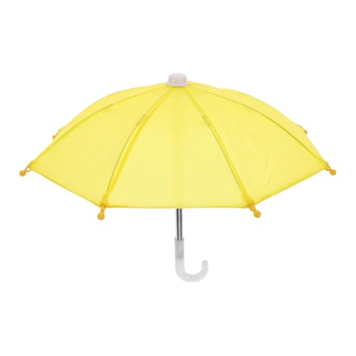 Toyvian Regenschirmspielzeug Prinzessin Regenschirm kleine Regenschirme Miniaturschirm Zubehör winzig für Kleiner Regenschirm mini Regenschirm Mini-Regenschirm Puppenschirm Stoff Yellow Toyvian Regenschirmspielzeug Prinzessin Regenschirm kleine Regenschirme Miniaturschirm Zubehör winzig für Kleiner Regenschirm mini Regenschirm Mini-Regenschirm Puppenschirm Stoff Yellow von Toyvian