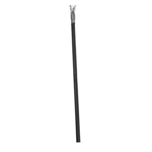 Toyvian -Requisiten Halloween Party Deko halloween dekoration Langlebiger Gehstock Punk Style Gehstock Halloween-Gehstock Cosplay -Requisite Halloween-Accessoires Plastik Silver von Toyvian