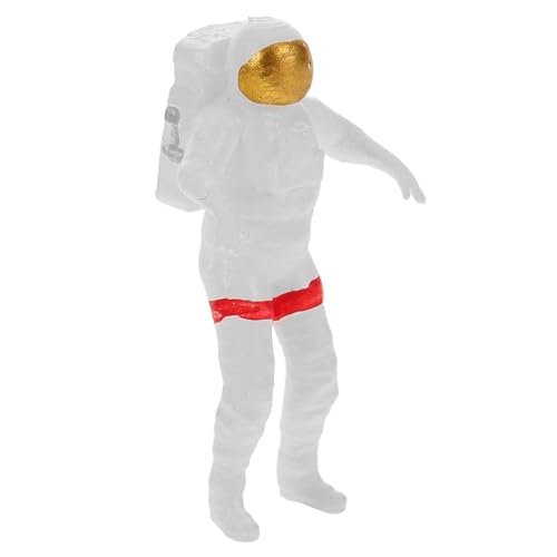 Toyvian Resin Astronaut Deko für Puppenhaus Basteln Geburtstagstorte Babyzimmer Raumthema Sammler von Toyvian