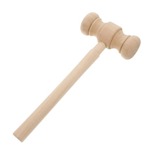 Toyvian Richter Hammer holzspielzeug Geburtstagsgeschenk für -Rollenspielzeug-Zubehör Holzhammer Schlagwerkzeug Mini-Hammerspielzeug aus Holz hölzern Khaki Toyvian Richter Hammer holzspielzeug Geburtstagsgeschenk für -Rollenspielzeug-Zubehör Holzhammer Schlagwerkzeug Mini-Hammerspielzeug aus Holz hölzern Khaki von Toyvian