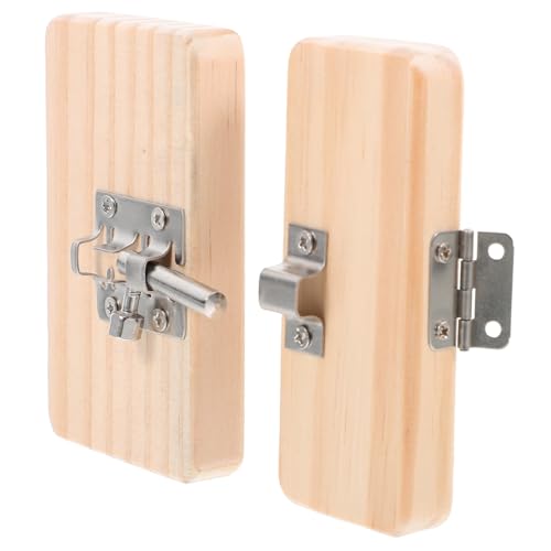 Toyvian Riegelspielzeug für Kleinkinder holzspielzeug Indoor für beschäftigt Türverriegelungsspielzeug für Interaktives Busy Board Eisen Toyvian Riegelspielzeug für Kleinkinder holzspielzeug Indoor für beschäftigt Türverriegelungsspielzeug für Interaktives Busy Board Eisen von Toyvian
