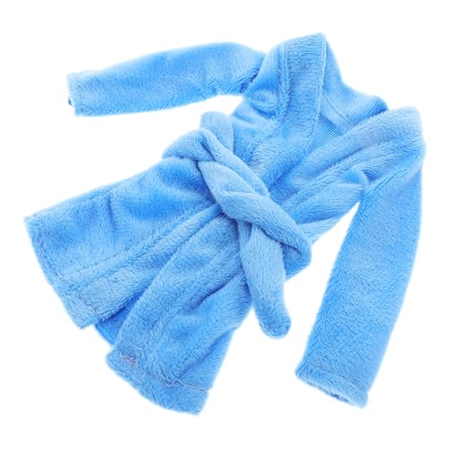 Toyvian Robe Accessoires Puppen-Bademantel-kleidungszubehör Puppen-mini-Bademantel-Accessoire Puppen-Bademantel-Party-Accessoire Puppenrock Mini-puppenbademantel Sky-Blue Stoff Toyvian Robe Accessoires Puppen-Bademantel-kleidungszubehör Puppen-mini-Bademantel-Accessoire Puppen-Bademantel-Party-Accessoire Puppenrock Mini-puppenbademantel Sky-Blue Stoff von Toyvian