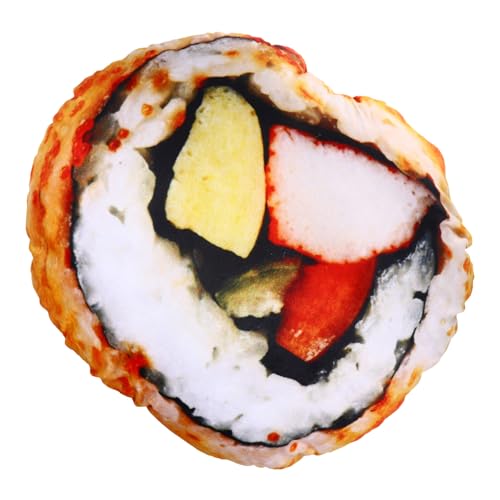 Toyvian Roll Simulated Sushi Körperkissen Kuscheltiere Für Babys Wurfkissen Für Couch Autos Couch Bett Kissen Baumwolle Toyvian Roll Simulated Sushi Körperkissen Kuscheltiere Für Babys Wurfkissen Für Couch Autos Couch Bett Kissen Baumwolle von Toyvian