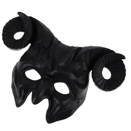 Toyvian Romanmaske halloween costume halloween kleidung tiermasken Monster-Cosplay-Maske Halloween-Ziege Reh dekoration Halloween-Maske Ochsenhornmaske Festival-Cosplay-Maske Plastik Black Toyvian Romanmaske halloween costume halloween kleidung tiermasken Monster-Cosplay-Maske Halloween-Ziege Reh dekoration Halloween-Maske Ochsenhornmaske Festival-Cosplay-Maske Plastik Black von Toyvian