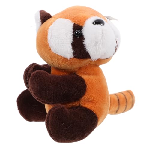 Toyvian Roter Panda Plüschclip Kuscheltier Weicher Dekorationsclip Für Vorhänge Und Pflanzentöpfe Flauschiger Raccoon Plüschclip Hoch Niedliches Stofftier von Toyvian