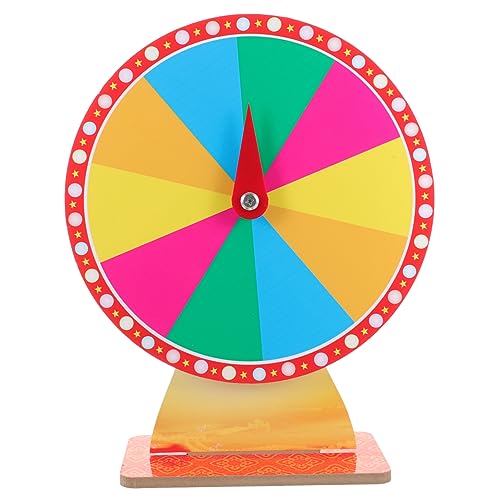 Toyvian Rotierendes, Raffle-Spiel, Plattenspieler, DIY, Spiel-Requisite von Toyvian