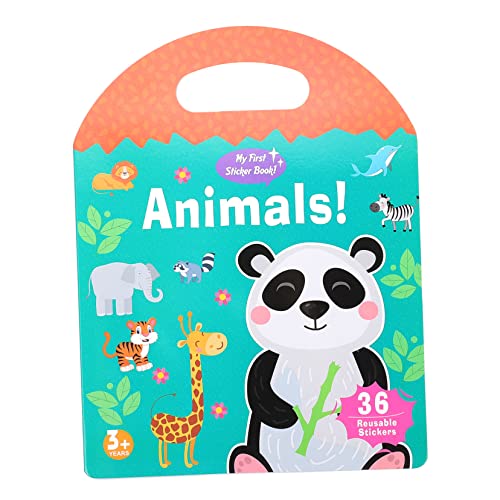 Toyvian Ruhiges Kinderbuch Stickerbuch Für Beschäftigtes Buch Buchen Lustiges Stickerbuch Vorschul-lernbuch Für Kognitionsbuchspielzeug Beschichtetes Papier von Toyvian