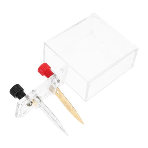 Toyvian Saltwasser Batterie Experimentierkasten für Schüler DIY Physik Lernset mit Elektrochemie Prinzip Demonstration Interaktives Batterieherstellungsset für Naturwissenschaftlichen von Toyvian