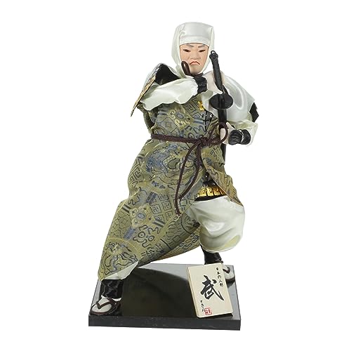 Toyvian Samurai Dekoration aus Traditionelle Samurai Figur für Schlafzimmer und Büro Leicht und Handlich Innendekoration für Erfrischendes von Toyvian