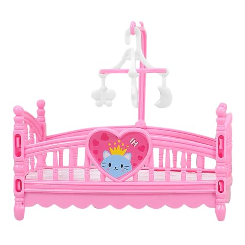 Toyvian Handgemachtes Miniatur-puppenhaus-Modell-kit Mini-Bett Für Puppen Pädagogische Spielfunktionen Toyvian Handgemachtes Miniatur-puppenhaus-Modell-kit Mini-Bett Für Puppen Pädagogische Spielfunktionen von Toyvian