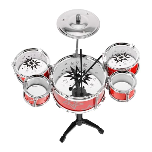 Toyvian Satz Steel Drums-Instrumente für kindertrommel Schlagzeug Jazz Schlagzeug Rhythmus Musikinstrumente für Kleinkinder Fingertrommel Plastik rot Toyvian Satz Steel Drums-Instrumente für kindertrommel Schlagzeug Jazz Schlagzeug Rhythmus Musikinstrumente für Kleinkinder Fingertrommel Plastik rot von Toyvian