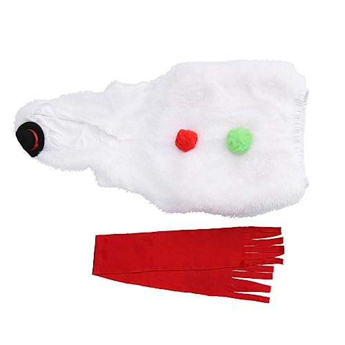 Toyvian Satz Weihnachtskostüm Schneemann Verkleidet Kostüm Cosplay-Outfit Für Schneemann-kostüm Cosplay-Kleidung Für Festival-Accessoires Kaschmirimitat Weiß Toyvian Satz Weihnachtskostüm Schneemann Verkleidet Kostüm Cosplay-Outfit Für Schneemann-kostüm Cosplay-Kleidung Für Festival-Accessoires Kaschmirimitat Weiß von Toyvian