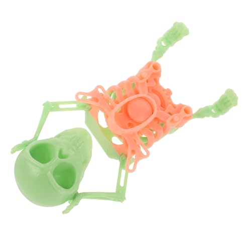 Toyvian Schädel lustige Halloween Dekoration mini lustiges Tischdekoration Halloween -Ornamente Mini-Halloween-Figuren Tanzschädel Plastik Green Toyvian Schädel lustige Halloween Dekoration mini lustiges Tischdekoration Halloween -Ornamente Mini-Halloween-Figuren Tanzschädel Plastik Green von Toyvian