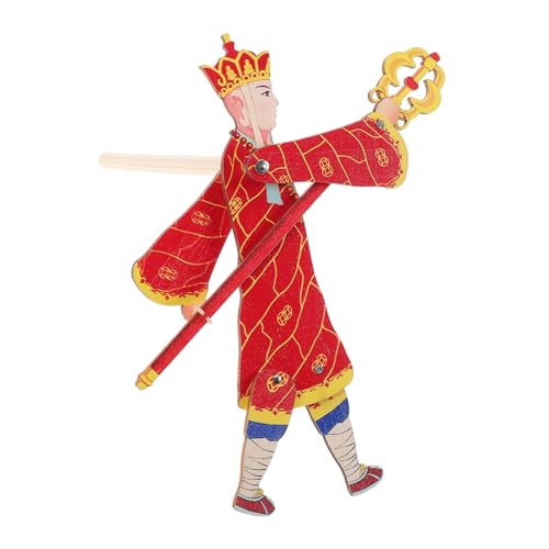Toyvian Schattenspielspielzeug Puppen Marionetten traditionelle Schattenfiguren für holzspielzeug Kulturspielzeug Schattenspielzeug chinesisches hölzern rot Toyvian Schattenspielspielzeug Puppen Marionetten traditionelle Schattenfiguren für holzspielzeug Kulturspielzeug Schattenspielzeug chinesisches hölzern rot von Toyvian