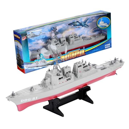 Toyvian Spielzeugmodell Kinderspielzeug Jungen Schlafzimmerdekoration Schiffsmodell Aus Kunststoffharz Marine-kriegsschiff-Dekoration Toyvian Spielzeugmodell Kinderspielzeug Jungen Schlafzimmerdekoration Schiffsmodell Aus Kunststoffharz Marine-kriegsschiff-Dekoration von Toyvian