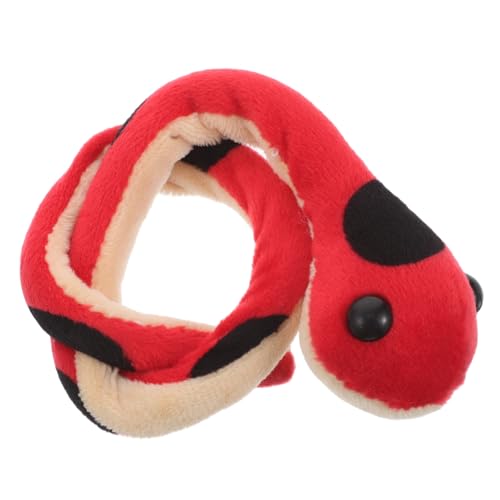 Toyvian Schlangenarmband-Puppe Schnappringarmbänder kleine Schlangenarmbänder Süße Schlangenarmband Plüsch Schlangenpuppe Neujahrsschlangenplüsch Simulation Schlangen-Plüschtier Toyvian Schlangenarmband-Puppe Schnappringarmbänder kleine Schlangenarmbänder Süße Schlangenarmband Plüsch Schlangenpuppe Neujahrsschlangenplüsch Simulation Schlangen-Plüschtier von Toyvian