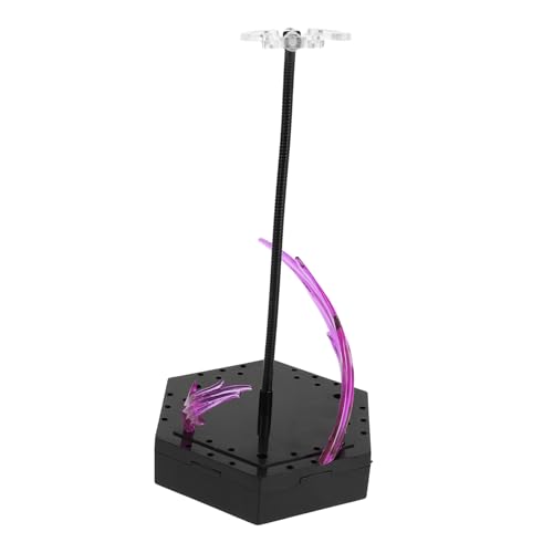 Toyvian Schlangenknochenstent Figurenständer Display Effekte Für Actionfiguren Aktionsbasis Steht Für Actionfiguren Basismodell Anzeigen Actionfigur Steht Spielzeugständer Violett Plastik von Toyvian
