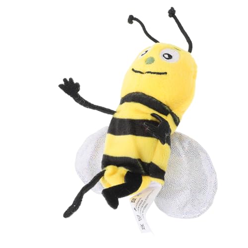 Toyvian Schmetterlings-Tierhandpuppe puppenspielzeug Kinderpuppen Tiere Bienenpuppe zur Show Bienen-Kuscheltiere Häkelset für Fingerpuppen Honigtopf Stofftier PP Baumwolle Toyvian Schmetterlings-Tierhandpuppe puppenspielzeug Kinderpuppen Tiere Bienenpuppe zur Show Bienen-Kuscheltiere Häkelset für Fingerpuppen Honigtopf Stofftier PP Baumwolle von Toyvian