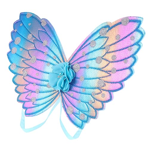 Toyvian Schmetterlingsflügel für Stoff Mädchen Kleid Kleinkind Kinderkostüm engelsflügel Kostümflügel Partykostüm Flügel -Performance-Flügel Cosplay-Flügel Blue Toyvian Schmetterlingsflügel für Stoff Mädchen Kleid Kleinkind Kinderkostüm engelsflügel Kostümflügel Partykostüm Flügel -Performance-Flügel Cosplay-Flügel Blue von Toyvian