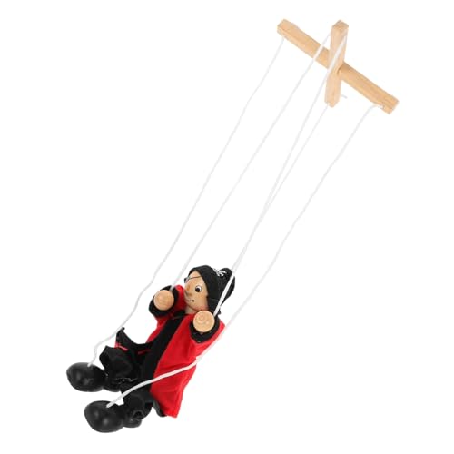 Toyvian Schnur Marionette Zubehör Für Puppenspiele Piratenpuppen Puppen Für Clown-plüschtier Puppen Handpuppe Clown-Puppe Spielzeug Baby Stoff Den Faden von Toyvian