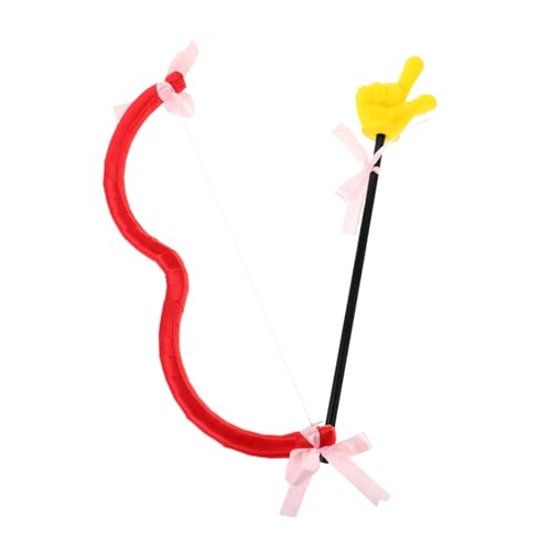 Toyvian Amor-kostümzubehör - und Bogenset Partyzubehör für Den Tag Foto-Requisiten für Erwachsene und Jungen und Mädchen Toyvian Amor-kostümzubehör - und Bogenset Partyzubehör für Den Tag Foto-Requisiten für Erwachsene und Jungen und Mädchen von Toyvian