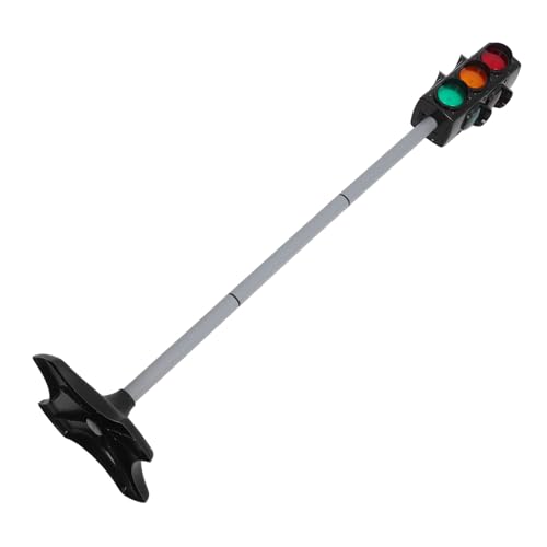 Toyvian Simulation Ampelspielzeug mit LED lichtern Großes Pädagogisches Verkehrszeichen für Tragbar und Benutzerfreundlich Geeignet für Klassenzimmer und Indoor spaß von Toyvian