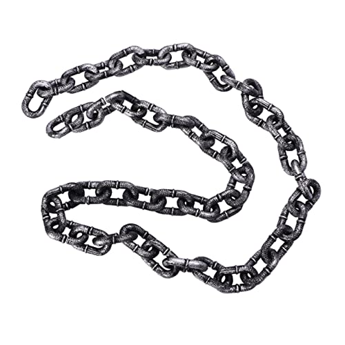 Toyvian 1m Gefälschte Kette Link Decor Kunststoff Kette für Halloween Karneval Karneval Streich Toyvian 1m Gefälschte Kette Link Decor Kunststoff Kette für Halloween Karneval Karneval Streich von Toyvian