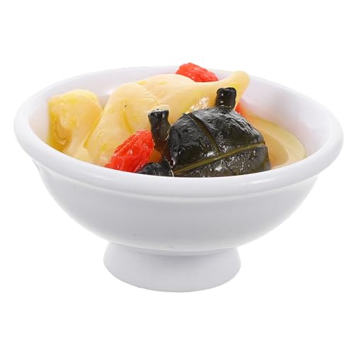 Toyvian Künstliche Lebensmitteldekoration Echte Hühnersuppe Requisite Spiel-Lebensmittel-Spielzeug-Set Für Fotografie Party Und Ausstellung Toyvian Künstliche Lebensmitteldekoration Echte Hühnersuppe Requisite Spiel-Lebensmittel-Spielzeug-Set Für Fotografie Party Und Ausstellung von Toyvian