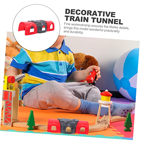 Toyvian Simulation Tunnel Modell für Robustes Einfach zu Montierendes Eisenbahn Tunnel Zubehör Lustiges Landschaftsbauteil Langlebiges DIY Spielset für Kreative Szenengestaltung von Toyvian