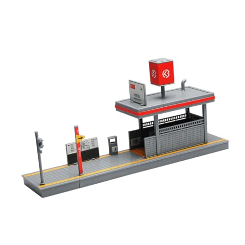 Toyvian Simulationsmodell Bahnhof Plattform für Leichtes DIY Bahnhofs Handliches Bahnsteigspielzeug Fördert Fantasie und Geschicklichkeit Geeignet für Modellbahnen und Sandtischdekoration Toyvian Simulationsmodell Bahnhof Plattform für Leichtes DIY Bahnhofs Handliches Bahnsteigspielzeug Fördert Fantasie und Geschicklichkeit Geeignet für Modellbahnen und Sandtischdekoration von Toyvian