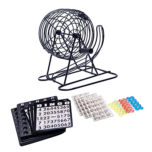 Toyvian Simulative Lotteriemaschine -Bingo-Maschine Black von Toyvian