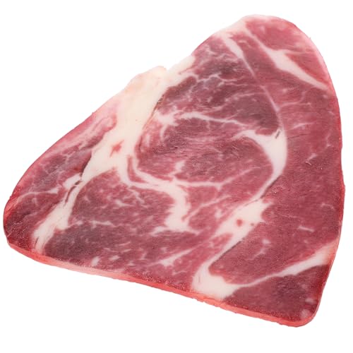 Toyvian Simulierte Rindfleischmodelle Gefälschte Lebensmittelsteaks Küchendekor Küchenfleischmodellscheibe Gefälschtes Fleischmodell Fotografie Fleischmodell Küchenrequisitendekor Toyvian Simulierte Rindfleischmodelle Gefälschte Lebensmittelsteaks Küchendekor Küchenfleischmodellscheibe Gefälschtes Fleischmodell Fotografie Fleischmodell Küchenrequisitendekor von Toyvian