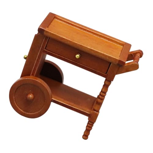 Toyvian Simulierter Speisewagen Miniatur Modell Eines Kleinen Mehrzweckwagens Auto Puppenwagen Vintage- Für Wohnkultur Mikrolandschaftsmodelle Brown Hölzern Toyvian Simulierter Speisewagen Miniatur Modell Eines Kleinen Mehrzweckwagens Auto Puppenwagen Vintage- Für Wohnkultur Mikrolandschaftsmodelle Brown Hölzern von Toyvian
