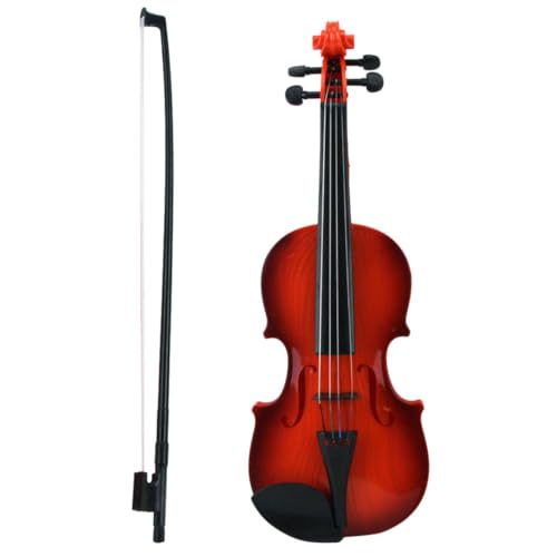 Toyvian Simuliertes Geigenspielzeug Für Kleinkinder Musikspielzeug Musikinstrumente Für Kleinkinder Kinderspielzeug Musikinstrumente Für Frühes Lernspielzeug Geigenmodell von Toyvian