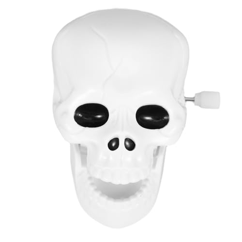 Toyvian Skelett-Aufziehspielzeug Figur Halloween- zum Aufziehen Maske Kette Halloween Dekoration Halloween Aufziehspielzeug für Party Windspielzeug für Halloween Abs Weiß Toyvian Skelett-Aufziehspielzeug Figur Halloween- zum Aufziehen Maske Kette Halloween Dekoration Halloween Aufziehspielzeug für Party Windspielzeug für Halloween Abs Weiß von Toyvian