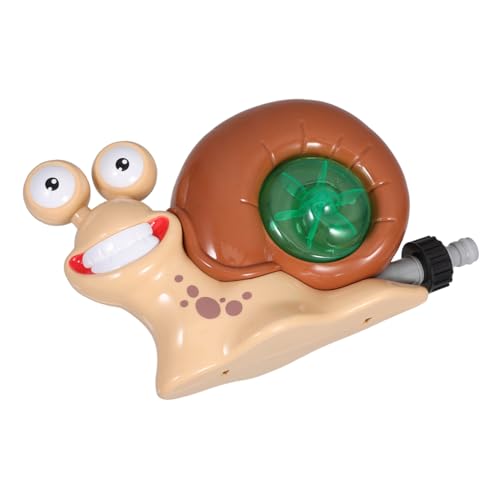 Toyvian Snail Shaped Outdoor Sprinkler für Wasserspielzeug für Garten Einstellbarer Wasserdurchfluss Sicheres Material Sommervergnügen für Jungen und Mädchen Toyvian Snail Shaped Outdoor Sprinkler für Wasserspielzeug für Garten Einstellbarer Wasserdurchfluss Sicheres Material Sommervergnügen für Jungen und Mädchen von Toyvian