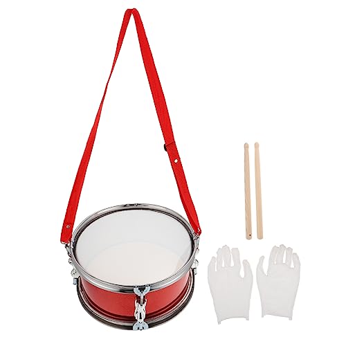Toyvian Snare Drum Percussion Instrument Langlebiges Musikspielzeug für Musikförderung Rhythmusförderndes Lerninstrument für Musikalische Früherziehung und Hand Auge Koordination von Toyvian