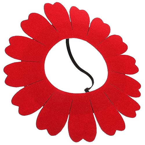 Toyvian Sonnenblumen Kostüm Hut Lustiger Filz Kopfschmuck für Kostümpartys Frühlingsfeste Karneval und Fotografie Angenehm für Familienfeiern und Cosplay von Toyvian