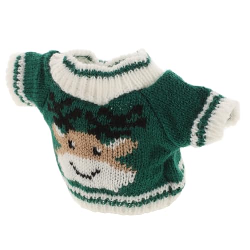 Toyvian Spielzeugbär Pullover Puppen Kompakte Bärenkleidung Dinosaurierspielzeug Plüschpuppe Stofftier Mini Plüschtiere Plüschpuppentasche Wiederverwendbare Puppenkleidung Bärenpyjama von Toyvian