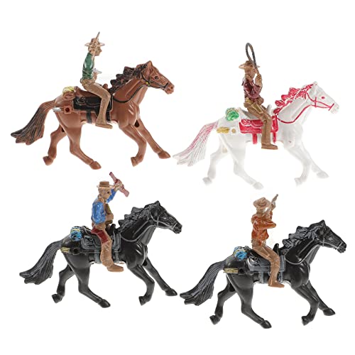 Toyvian Spielzeuge 4 Stück -reitmodell -pferdespielzeug Märchengarten- Reiterfigur -Figuren Reitpferdeskulpturen Winzige Figur Reitfiguren Plastik Sandkasten Zutaten Desktop-Spielzeug Toyvian Spielzeuge 4 Stück -reitmodell -pferdespielzeug Märchengarten- Reiterfigur -Figuren Reitpferdeskulpturen Winzige Figur Reitfiguren Plastik Sandkasten Zutaten Desktop-Spielzeug von Toyvian