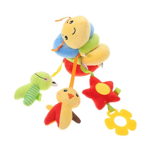 Toyvian Rasselspielzeug Zum Aufhängen Für Babys – Plüsch-hängespielzeug Für Kleinkinder Spielzeug Für Kinderbett Und Kinderwagen Zur Sensorischen Entwicklung Sicherer Stoff von Toyvian