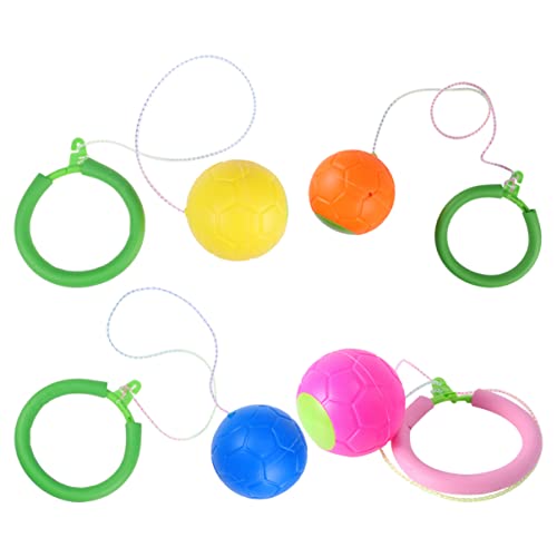 Toyvian Spielzeuge Springen Mit Springen Zufällig Sinnes- Kinderbälle Indoor Ball Hüpfen Kinder Hüpfen Fitness Erwachsene Fettring Seil Rotierend Integration Eltern Ausstattung Farbe Für von Toyvian