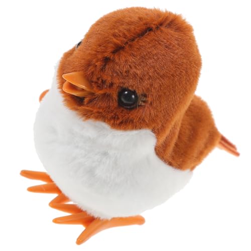 Toyvian Springendes Spatzspielzeug für kinderspielzeug spielzeughandys für Babys Babys Plush Toy lustiges Tiermodell Aufziehspielzeug in Tierform Plüsch Brown Toyvian Springendes Spatzspielzeug für kinderspielzeug spielzeughandys für Babys Babys Plush Toy lustiges Tiermodell Aufziehspielzeug in Tierform Plüsch Brown von Toyvian